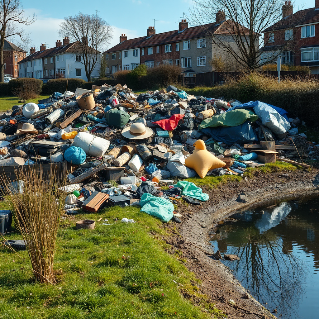 When flytippers struck Sussex